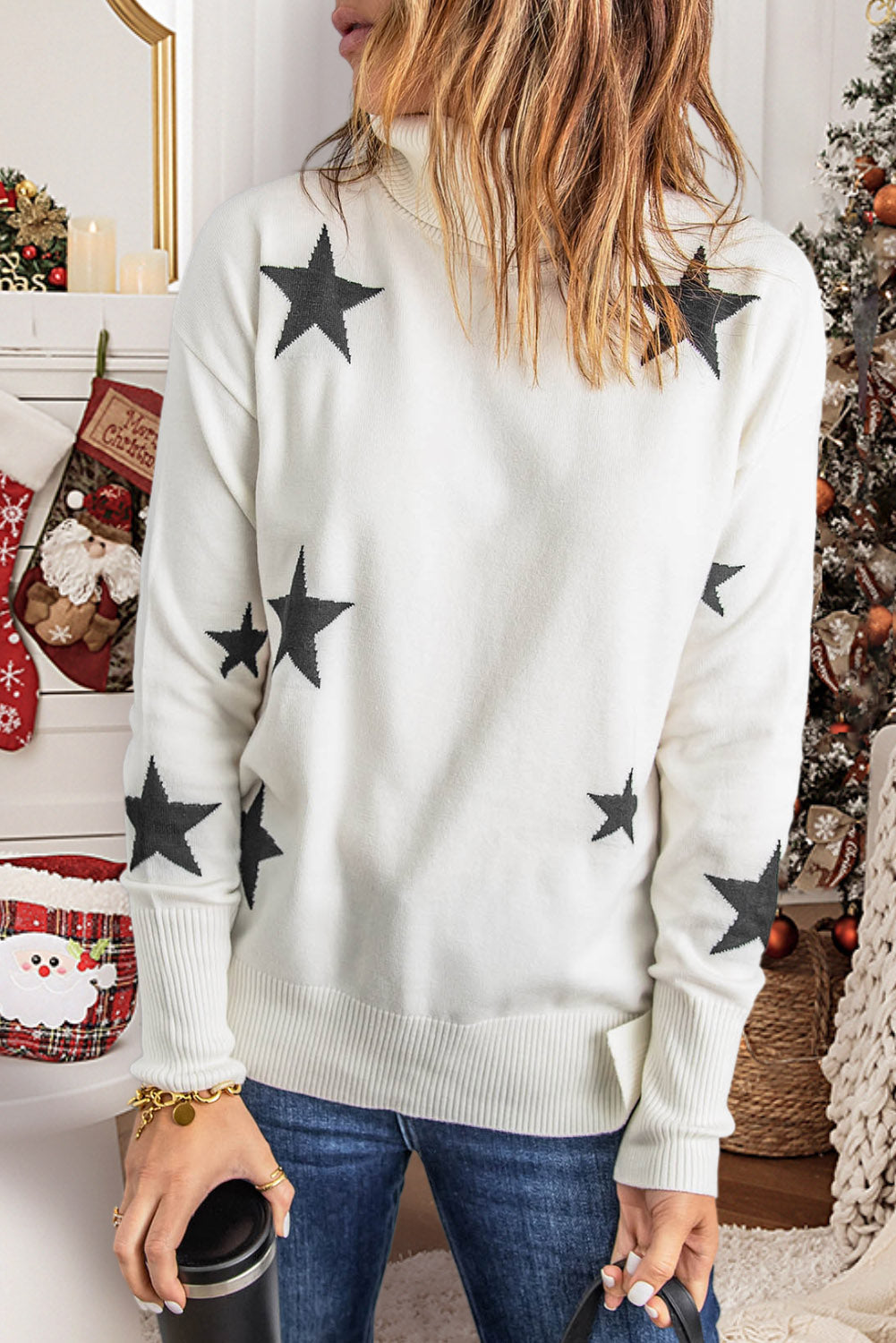 Star Print Sweater
Elevate your winter wardrobe with our Star Print Turtleneck, the ideal choice for staying warm and stylish during the cold season. This turtleneck not only providesHi Tech Glam LtdStar Print Sweater