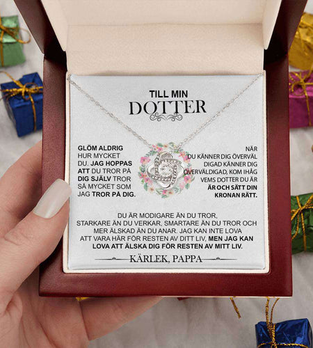 Daughter's Love NecklaceDaughter's Love Necklace
Show your daughter how much she means to you with our beautiful Daughter's Love Necklace. This delicate and elegant necklace features a hearjewelryHi Tech Glam LtdLove Necklace