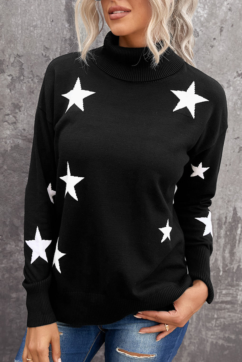Star Print Sweater
Elevate your winter wardrobe with our Star Print Turtleneck, the ideal choice for staying warm and stylish during the cold season. This turtleneck not only providesHi Tech Glam LtdStar Print Sweater