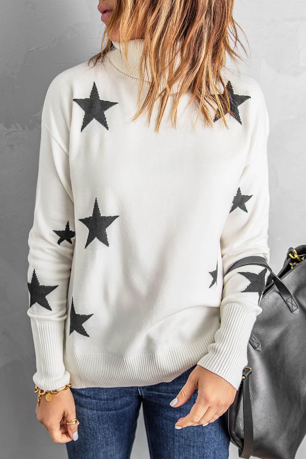 Star Print Sweater
Elevate your winter wardrobe with our Star Print Turtleneck, the ideal choice for staying warm and stylish during the cold season. This turtleneck not only providesHi Tech Glam LtdStar Print Sweater