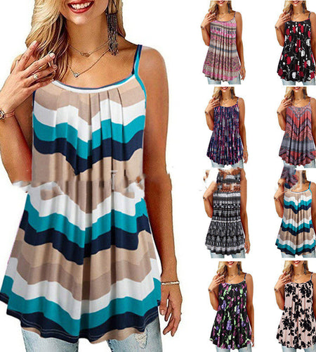 Women's Printed Pleated Wide Hem Loose Camisole
Women's Printed Pleated Wide Hem Loose Camisole
Looking for a stylish and comfortable camisole to take your outfit up a notch? Check out our women's printed pleatedwomens clothingHi Tech Glam LtdPrinted Pleated Wide Hem Loose Camisole