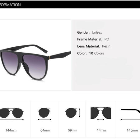 Asher SunglassesIntroducing the Asher Sunglasses
A timeless blend of style and sun protection, the Asher Sunglasses are the perfect accessory for any occasion. These shades effortleSunglassesHi Tech Glam LtdAsher Sunglasses