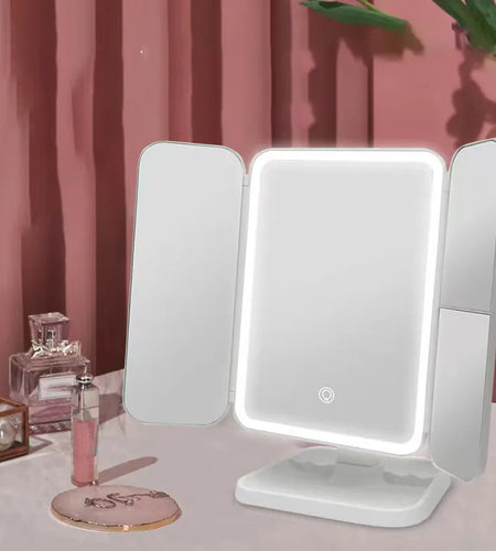Smart Tri LED Makeup Mirror
Introducing the Smart Tri LED Makeup Mirror
Your ultimate beauty companion is here! The Smart Tri LED Makeup Mirror is designed to make your makeup routine easier atech accessoriesHi Tech Glam LtdSmart Tri LED Makeup Mirror