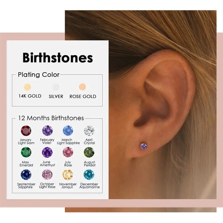 Stainless Steel Birthstone Earrings
Introducing the Stainless Steel Birthstone Earrings, the perfect accessory for any outfit. Made with high quality 316L stainless steel and 12 different colors of crWomens earringsHi Tech Glam LtdStainless Steel Birthstone Earrings