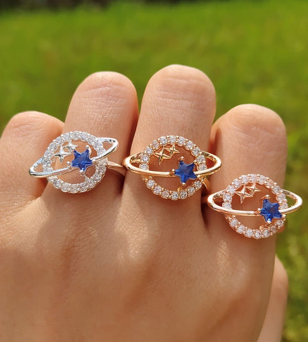 Gold Plated RingIntroducing our beautiful gold plated planet star ring! This stunning piece is perfect for any Occasion. Made with high quality materials, this ring is sure to dazzljewelryHi Tech Glam LtdGold Plated Ring