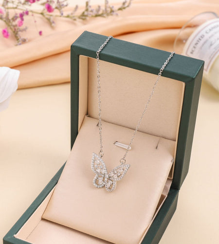 Wild Bow Titanium NecklaceIntroducing our Wild Bow Titanium Necklace, the perfect accessory for any fashion-forward individual. Made with high-quality titanium, this necklace is not only duranecklaceHi Tech Glam LtdWild Bow Titanium Necklace