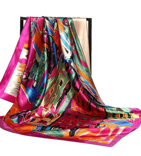 Women's Silk ScarfWomen's Silk Scarf
Elevate your style with our fashionable and practical women's silk scarf. Made from high quality silk, this scarf is the perfect accessory for anywomens clothingHi Tech Glam LtdSilk Scarf