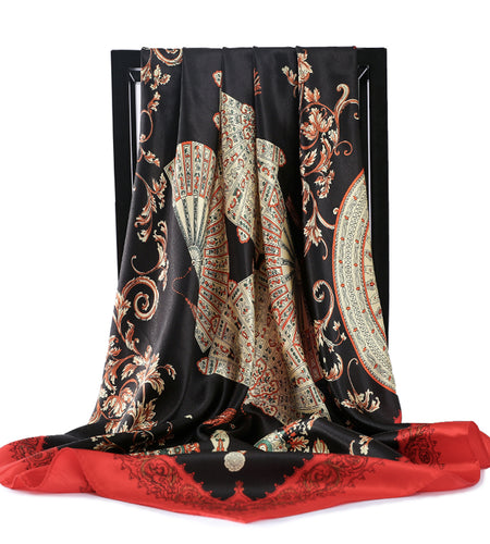 Women's Silk ScarfWomen's Silk Scarf
Elevate your style with our fashionable and practical women's silk scarf. Made from high quality silk, this scarf is the perfect accessory for anywomens clothingHi Tech Glam LtdSilk Scarf