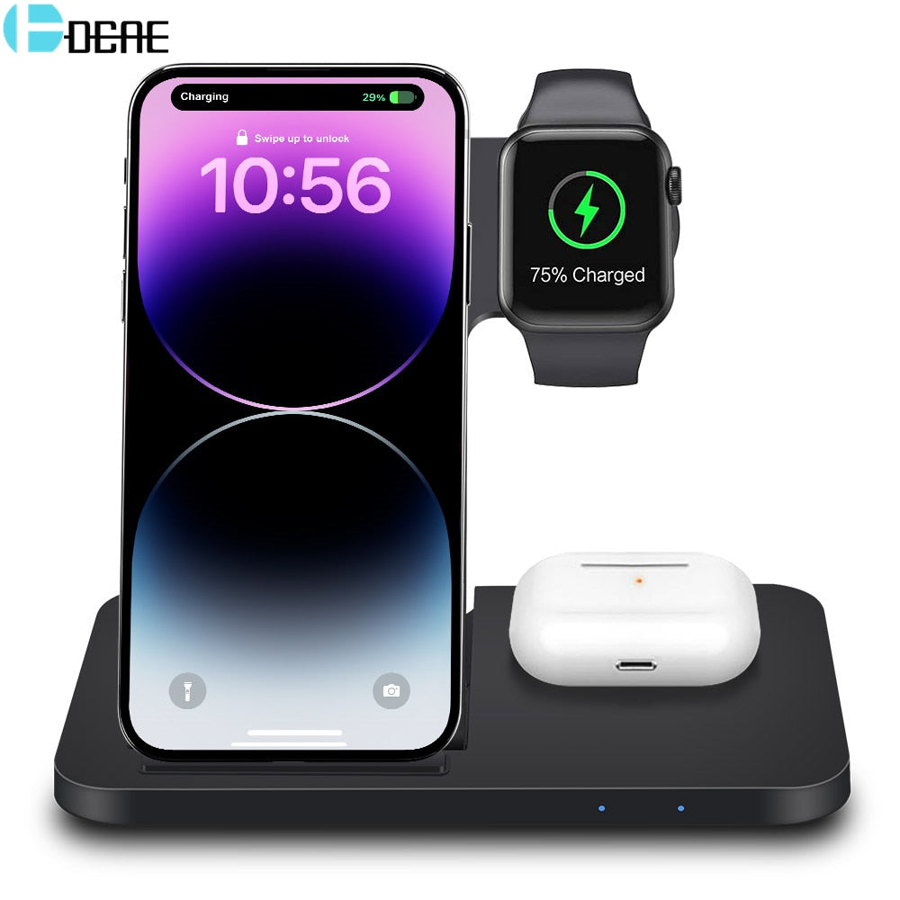 3in1 Wireless Fast Charger Dock StationProduct Title: 3in1 Wireless Fast Charger Dock Station
Product URL: https://www.hitechglam.com/products/3in1-wireless-fast-charger-dock-station
Introducing the DCAE tech accessoriesHi Tech Glam Ltd3in1 Wireless Fast Charger Dock Station