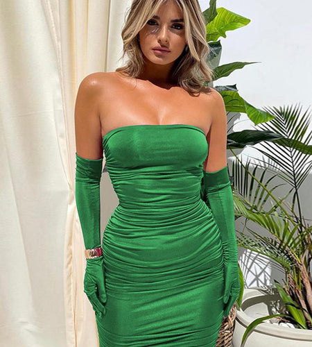 Strapless Backless Tight DressStrapless Backless Tight Dress
Turn heads wherever you go with this stunning Strapless Backless Tight Dress. This dress is the perfect combination of classy and sexyDressesHi Tech Glam LtdStrapless Backless Tight Dress