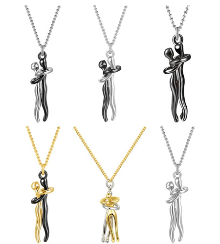 Couple Hugging Pendant NecklaceIntroducing our Couple Hugging Pendant Necklace, a stunning piece of jewelry that is perfect for any fashion-forward woman. This necklace is not only a beautiful accjewelryHi Tech Glam LtdCouple Hugging Pendant Necklace
