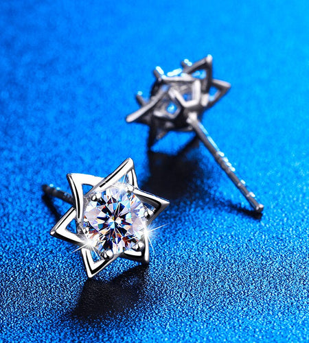 Shinny Hexagram Moissanite Stud EarringsElevate your style with our Shinny Hexagram Moissanite Stud Earrings, a stunning addition to your jewelry collection. Crafted with precision in 925 sterling silver, Womens earringsHi Tech Glam LtdShinny Hexagram Moissanite Stud Earrings