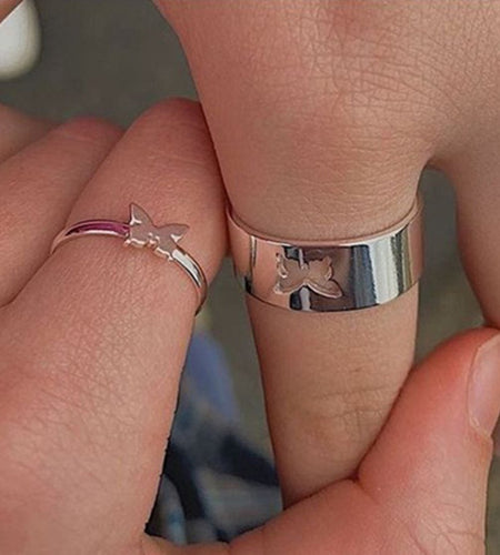 Butterfly RingsIntroducing our beautiful Butterfly Rings, the perfect gift for your loved one. Made with high-quality zinc alloy, these rings are not only stunning but also durablejewelryHi Tech Glam LtdButterfly Rings