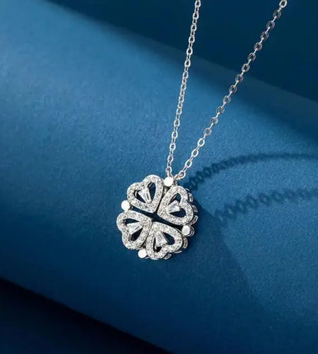 Clover Heart Shape NecklaceAdorn Your Neck with Luck and Love - Introducing the Clover Heart Shape Necklace!
Elevate your style with our Silver Clover Necklace, featuring a charming Four Leaf necklaceHi Tech Glam LtdClover Heart Shape Necklace