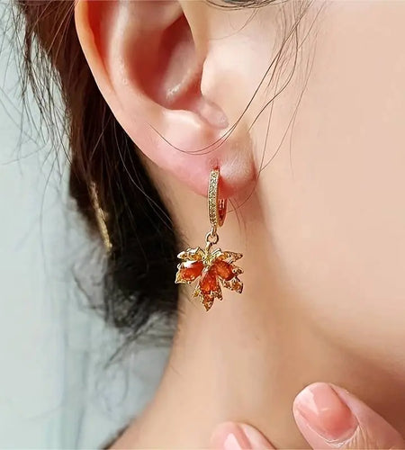 Maple Leaf Earrings