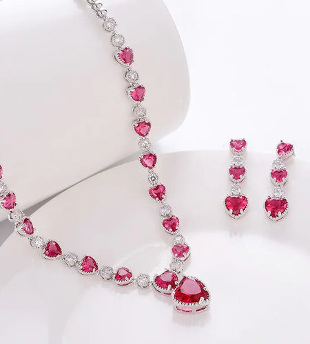 Cellacity Hollow Heart EarringsCellacity Hollow Heart Earrings
Indulge in elegance with Cellacity's 925 Sterling Silver Gemstone Hollow Heart Earrings Set. These exquisite earrings are crafted witnecklaceHi Tech Glam LtdCellacity Hollow Heart Earrings